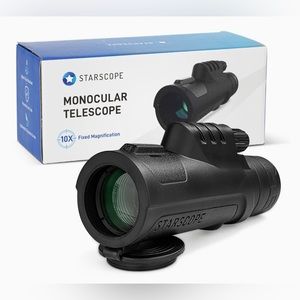 StarScope Monocular Telescope 10x NEW Fixed Magnification